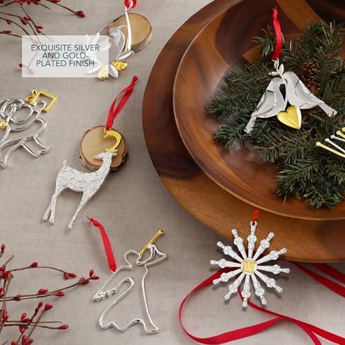 Nambé Twelve Days of Christmas Hanging Tree Ornament - 12 Drummers Drumming