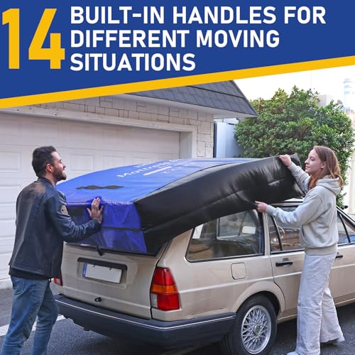 Queen Mattress Storage Bag with Handles & Zipper - Heavy Duty Waterproof Protector