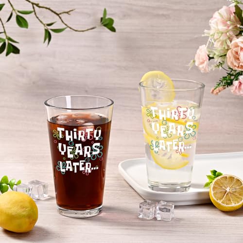 Thirty Years Later 15 oz Beer Glass - Unique 30th Birthday Gift for Him or Her