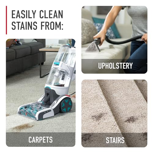 SmartWash+ Automatic Upright Carpet Cleaner and Shampooer Machine