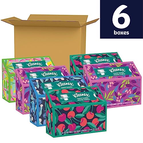 Kleenex Disposable Paper Hand Towels, Cloth-Like Softness, 360 Total Tissues