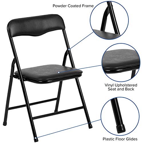 3-Piece Kids Folding Table and Chairs Set - Durable Activity Furniture