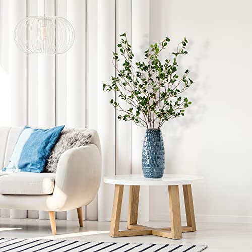 43-Inch Artificial Ficus Branches - 4Pcs Faux Greenery Stems
