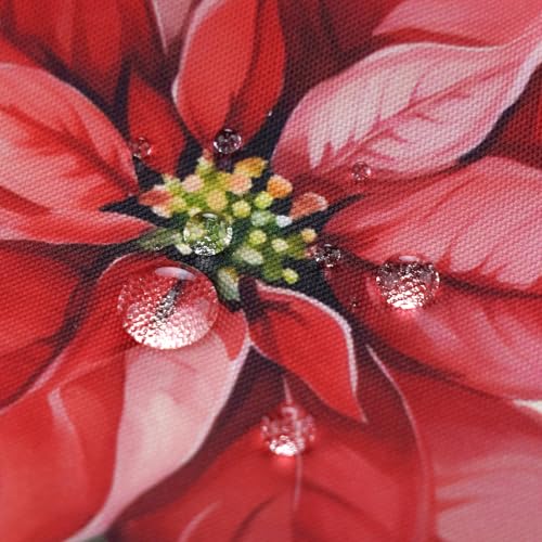 Christmas Tablecloth Waterproof Tree/Holly Table Cloths for New Years