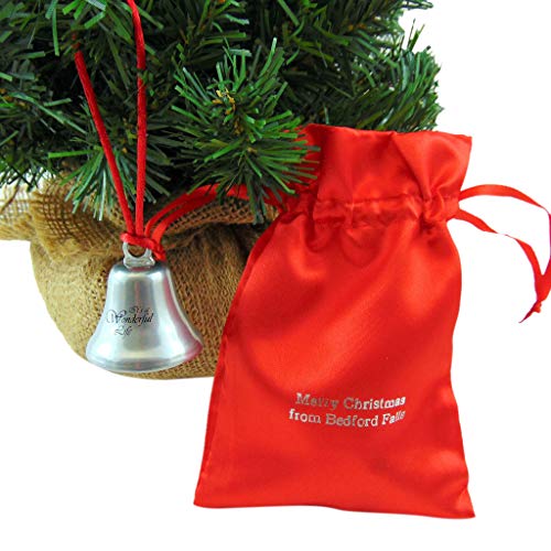 Classic Movie Metal Bell Christmas Ornament - USA Made Keepsake Gift