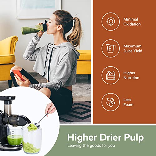 Masticating Juicer Strainer Replacement Filter - Food-Grade BPA-Free