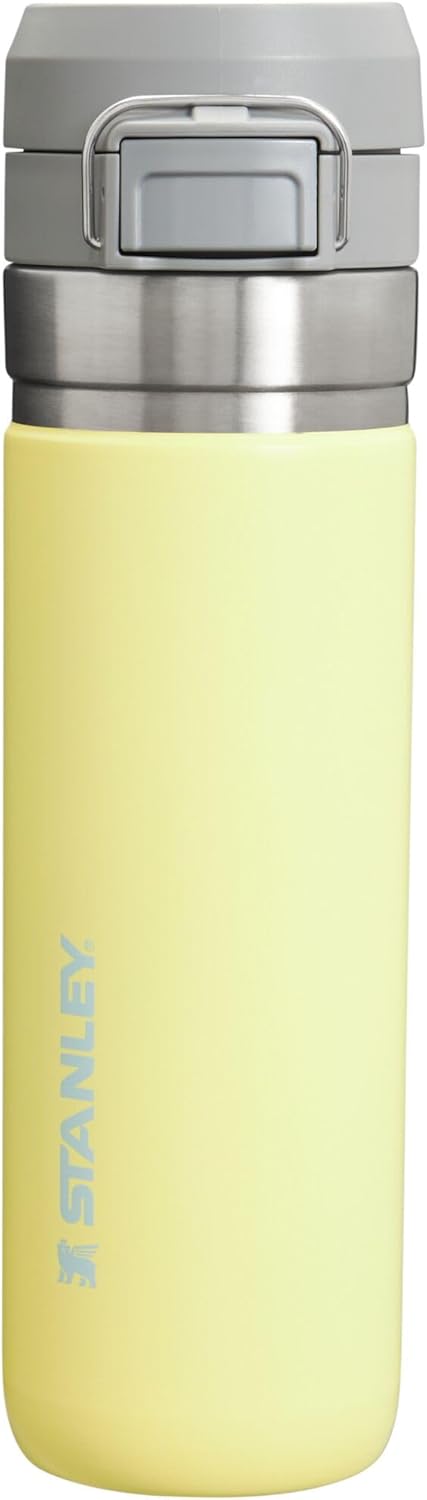 Stanley Quick Flip GO Water Bottle 24 oz - Insulated, Leakproof & Packable for Travel | BPA-Free Pomelo