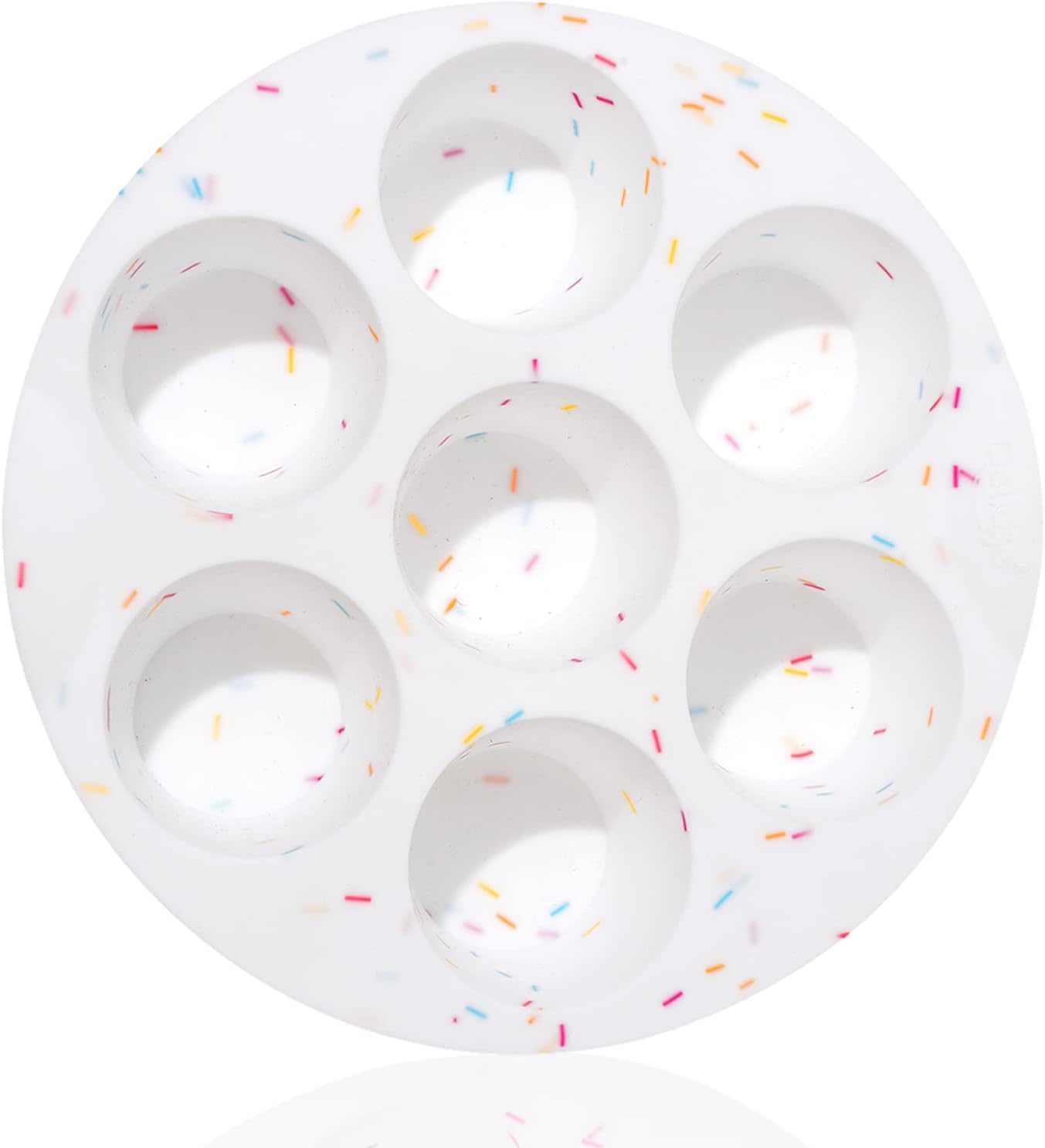 Silicone Egg Bite Molds by SHEbaking - Non-Stick Air Fryer Muffin Pan for Mini Muffins | 7 Cups, BPA Free