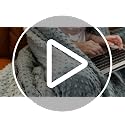 15lb Weighted Blanket Queen Size 60x80 Reversible Minky Dot & Microfiber