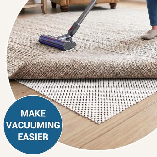 Non-Slip Rug Pad for Hardwood Floors - 9x12 FT Anti-Slide Underlay