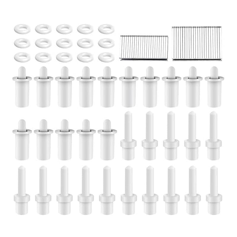 125-Piece Plantation Shutter Repair Kit - Louver Staples and Shutter Pins