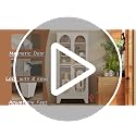 61-Inch Tall Metal Curio Cabinet with Glass Doors and Locking Storage