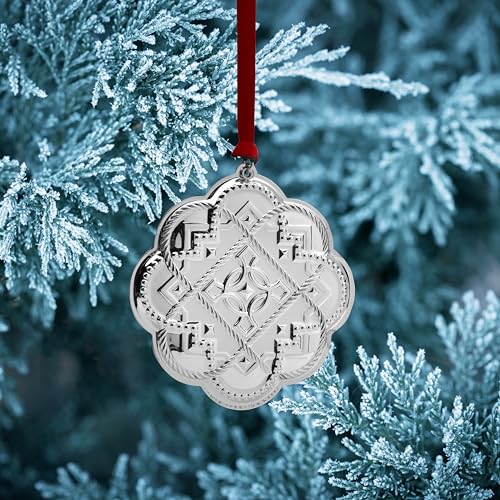 Towle 2024 Sterling Celtic Ornament 25th Edition – Gift Box, Velvet Pouch