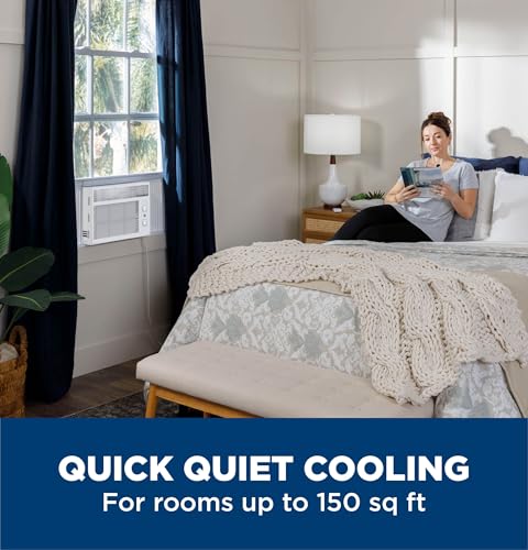 5000 BTU Window Air Conditioner for Small Rooms up to 150 Sq Ft