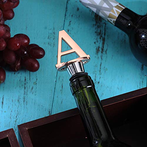 Miicol Rose Gold Wine Bottle Stopper - Elegant Champagne & Wine Sealer
