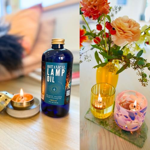 Plant-Based Botanical Lamp Oil | Paraffin & Petroleum-Free Fuel