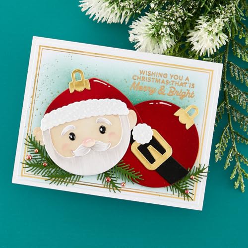 Spellbinders Festive Ornaments Etched Dies, Metal