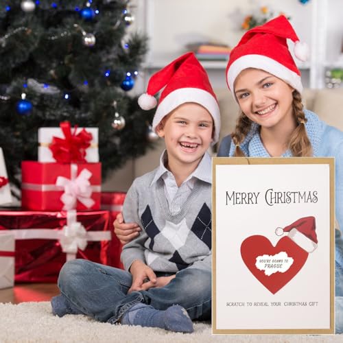 CJ&M Personalised Christmas Scratch Card Reveal – Interactive Gift Card