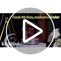 3D Sea Turtle Crystal Ball Night Light with LED Base for Beach Decor