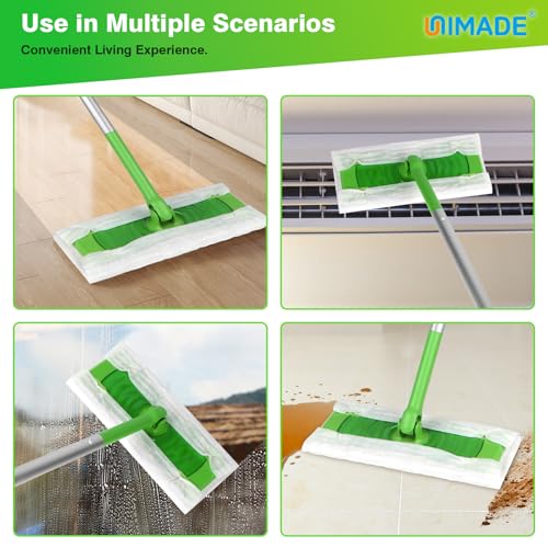 Disposable Dry Sweeping Cloth Mop Refills - 52 Pack Floor Dust Pads
