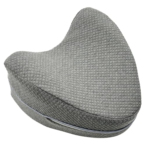 Knee Pillow Cover for Contour Leg Support Pillow - Gray