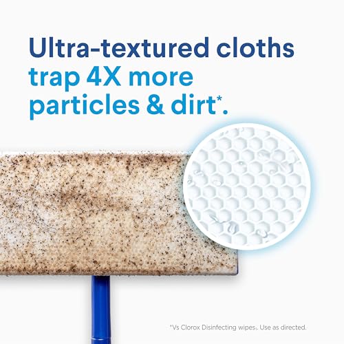 Disinfecting Wet Mop Pad Refills - Multi-Surface Floor Wipes (48 Count)