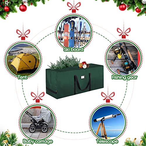 Extra Large Christmas Tree Storage Bag for 7.5 Ft Trees Green