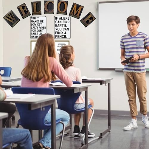 If Aliens Can Find Earth You Can Find A Pencil Tin Sign 8x12 Classroom Decor