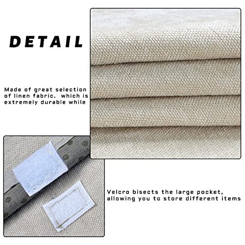 Non-Slip Sofa Armrest Organizer with 5 Pockets for Remote and Tablet