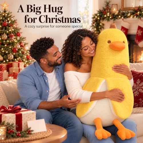 35.5in Banana Duck Plush Pillow Toy - Yellow, GailiMaiYa