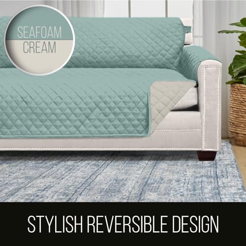 Reversible Couch Cover for Dogs - Stain Resistant Slipcover, 28"