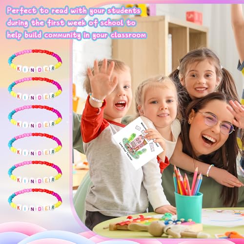 XunYee 32 Sets Back to School Student Gifts with Greeting Cards and Bracelets