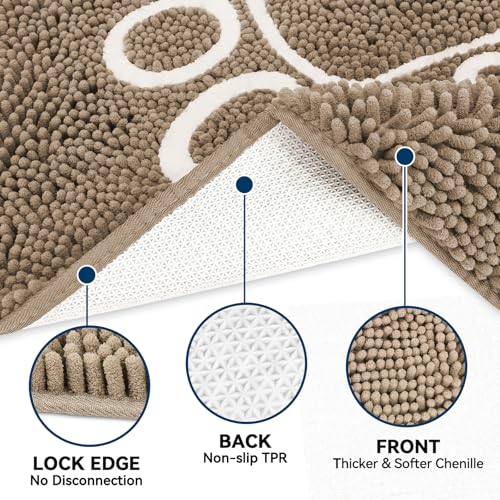 Super Absorbent Dog Door Mat, 30x20 Inch Non-Slip Washable Pet Rug