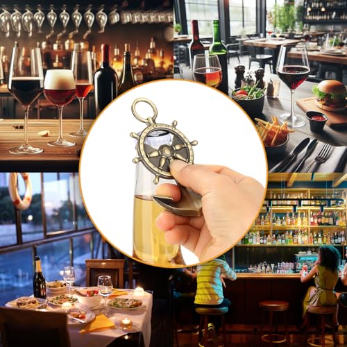 Bronze Nautical Anchor Bottle Opener - Ocean Themed Bar Tool & Gift
