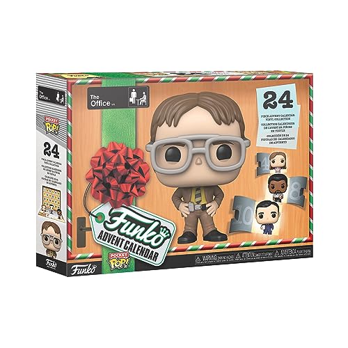 Funko Pop! Countdown Calendar: The Office - 24 Surprises, Official Licensed Collectible Toy, Holiday Gift for Fans