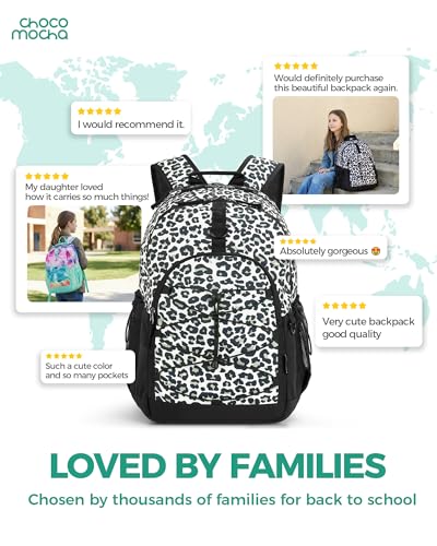 Butterfly School Backpack for Teen Girls - 18 Inch Large Blue Travel Bookbag