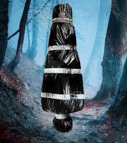 5ft Hanging Corpse Halloween Prop - Scary Outdoor Yard Decoration