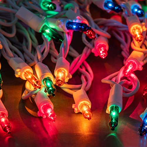 SWEET SHINE Multicolor Christmas String Lights 66ft 200 LED Indoor Outdoor
