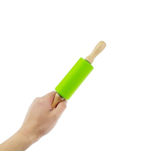 Zelerdo 12 Pack Mini Small Rolling Pin 9 Inch Kids Rolling Pin Wooden Handle for Home Kitchen