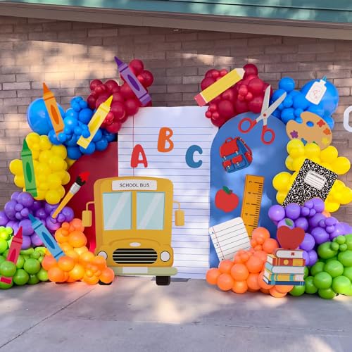 21-Piece Large Back to School Cardstock Cutouts for Classroom Decorations