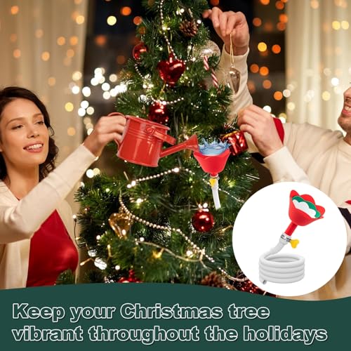 Christmas Tree Watering Funnel - 6.5ft Long Spout Spill-Proof System