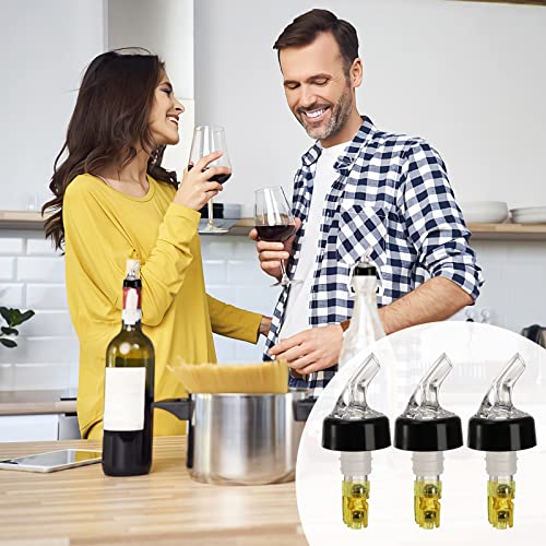 12 Pack Measured Liquor Bottle Pourers 1.5oz Automatic Jigger for Home Bar