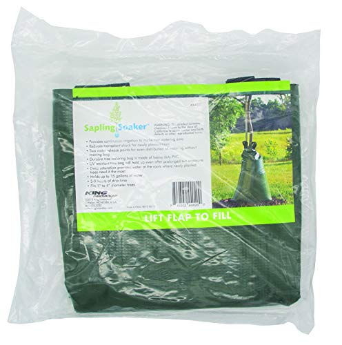 15 Gallon Slow Release Tree Watering Bag - Heavy Duty Drip Irrigation Soaker