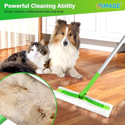 Disposable Dry Sweeping Cloth Mop Refills - 52 Pack Floor Dust Pads