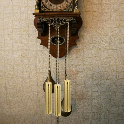 Iron Floor Clock Weight Decorative Replacement Part for Grandfather Clocks