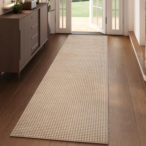 2x6 ft Boho Hallway Runner Rug, Non-Slip Washable Kitchen Floor Mat