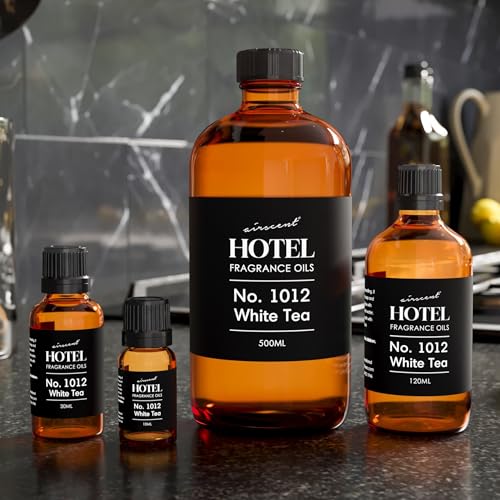 White Tea Hotel Scent Fragrance Oil - 10 mL Dropper Bottle for Diffusers