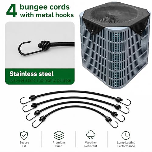 36x36 Outdoor Air Conditioner Mesh Cover Universal AC Unit Protector