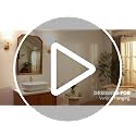 24x36 Inch Rustic Solid Wood Wall Mirror, Decorative Farmhouse Mirror