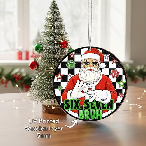 67 Christmas Ornament - Funny Meme Holiday Decor for Tree, Gifts & Gag Gifts